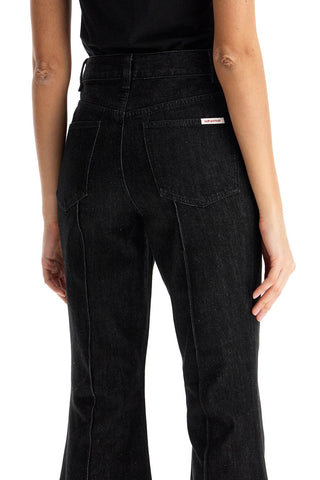 High-waisted Flare Jeans For