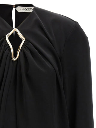 Metallic Detail Blouse