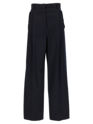 Loose Leg Front Pleat Pants