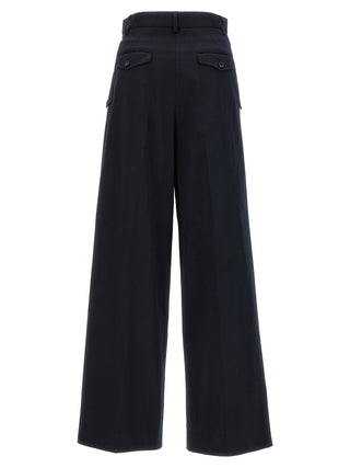 Loose Leg Front Pleat Pants