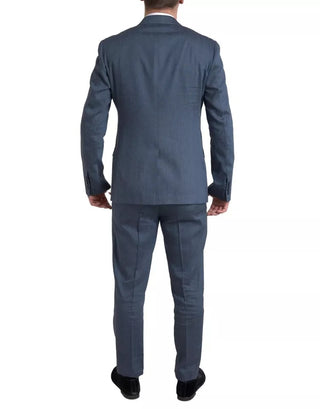 Blue 2 Piece Single Breasted Napoli Suit