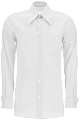 Shirt With Pointed Collar