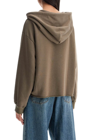 Boxy Hoodie With Hood