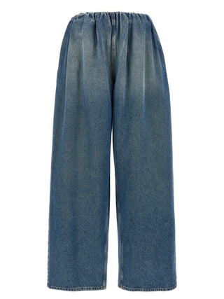 Elastic Waist Jeans