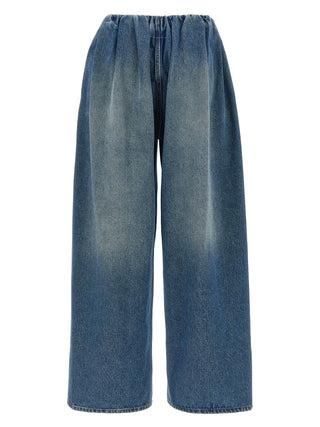 Elastic Waist Jeans