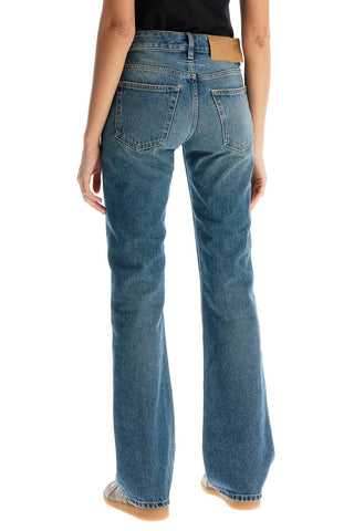 Low-waisted Flared Jeans