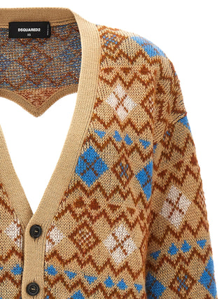 Heart Vintage Shetland Cardigan