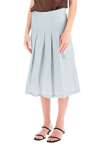 Ina  Pleated Skirt Pin