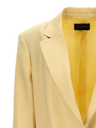 Single-breasted Linen Blazer