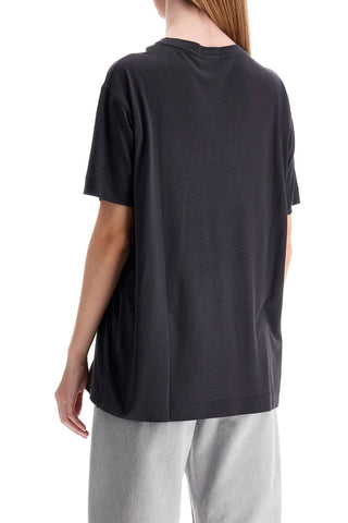 Silk Crewneck T-shirt