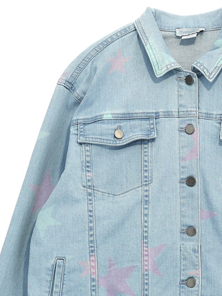 Printed Denim Jacket