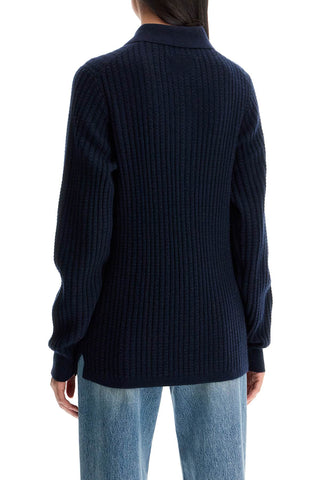 Polo-inspired Pullover