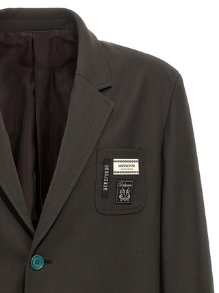 Chaos And Balance Single-breasted Blazer