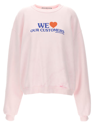 We Love Our Customers Sweatshirt