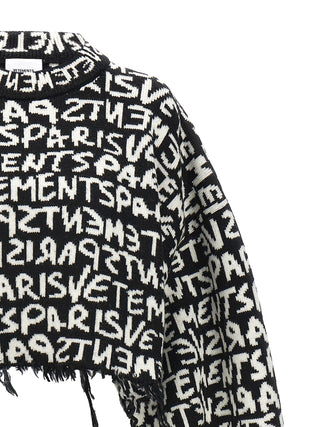 Graffiti Monogram Sweater