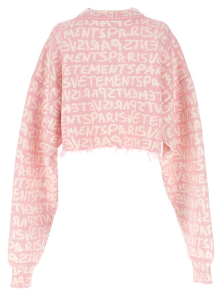 Graffiti Monogram Sweater