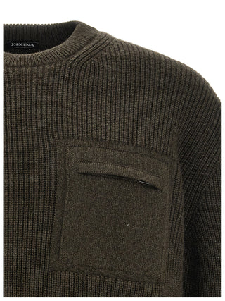 Zip Pocket Sweater