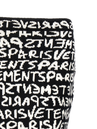 Graffiti Monogram Skirt