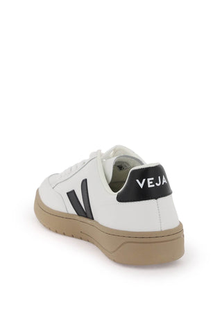 Leather V-12 Sneakers