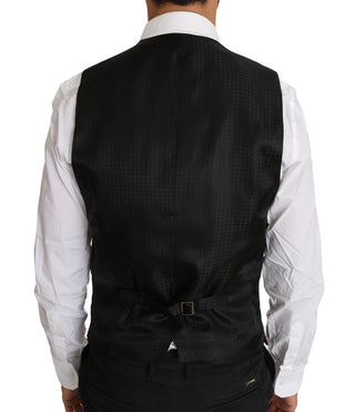 Elegant Purple Patterned Men's Formal Vest - Luxury for You