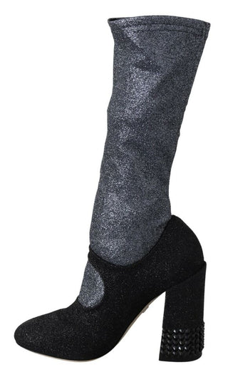 Glamorous Crystal-embellished Booties - Luxury for You