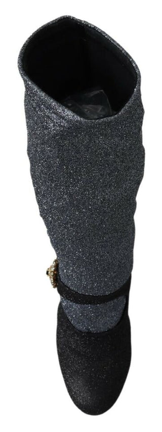 Glamorous Crystal-embellished Booties - Luxury for You