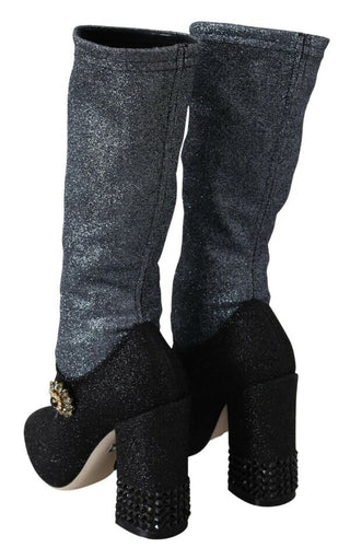 Glamorous Crystal-embellished Booties - Luxury for You