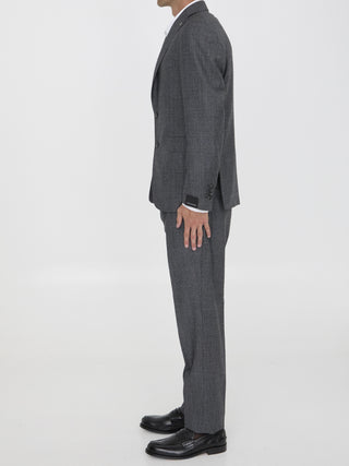 Two-piece Suit In Virgin Wool