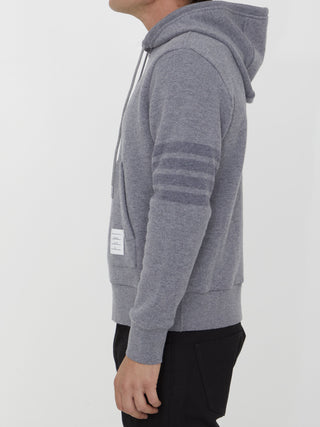 Grey Wool Hoodie