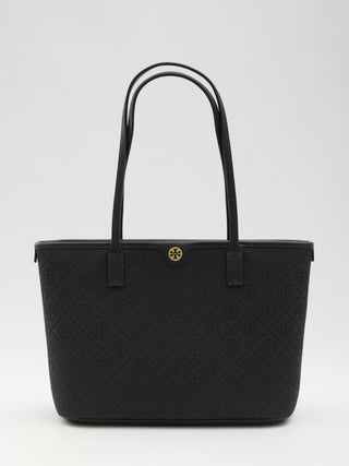 T Monogram Small Zip Tote Bag