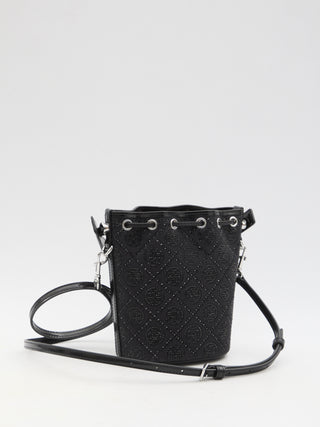 T Monogram Hotfix Mini Bucket Bag