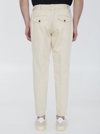 Cotton And Linen Trousers