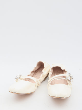 Nappa Ballerinas With Straps