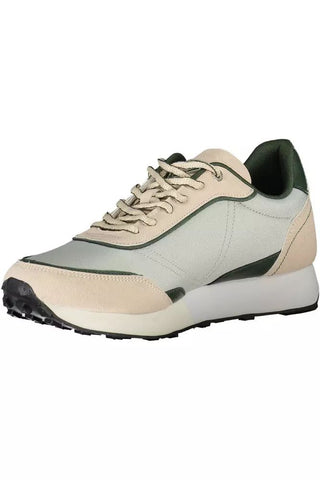 Beige Eco Leather Men Sneaker