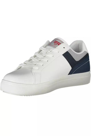 White Eco Leather Men Sneaker