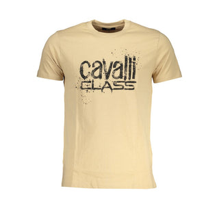 Beige Cotton T-shirt