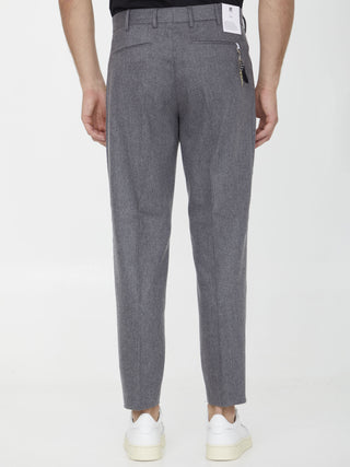 Grey Wool Trousers