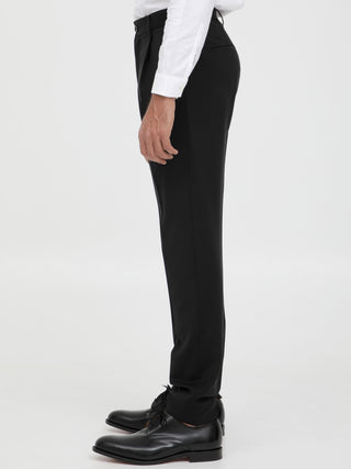 Black Wool Trousers