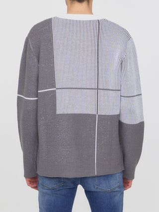 Grid Sweater