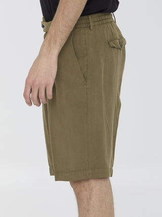 Elasticated Bermuda Shorts