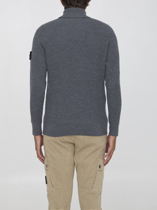 Turtleneck Sweater In Wool