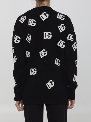 Dg Logo Cardigan