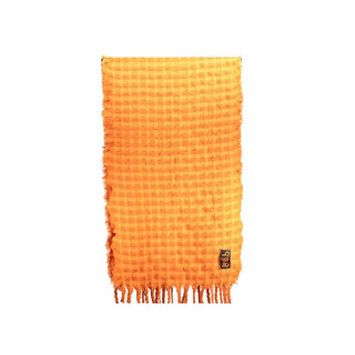 Orange Polyester Scarf