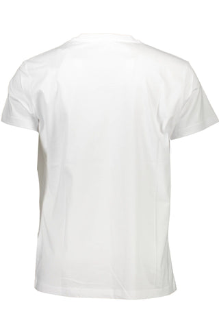 White Cotton Men T-shirt