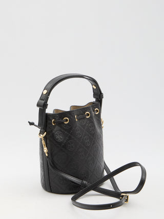 T Monogram Mini Bucket Bag