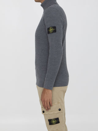 Turtleneck Sweater In Wool