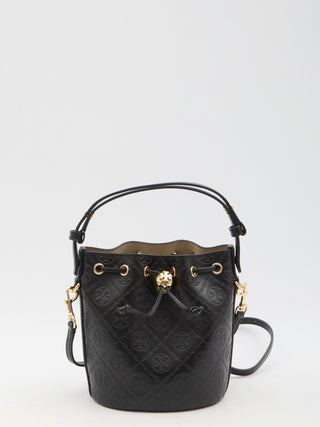 T Monogram Mini Bucket Bag