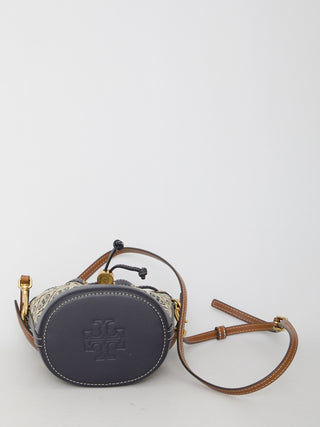 T Monogram Mini Bucket Bag