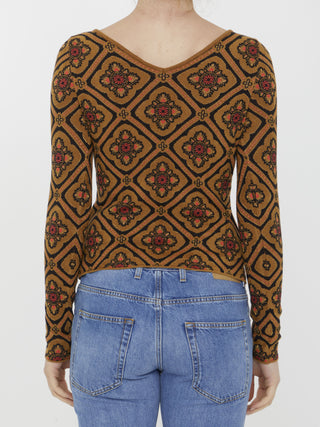 Jacquard Fabric Jumper