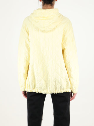 Yellow Quilted Jacket